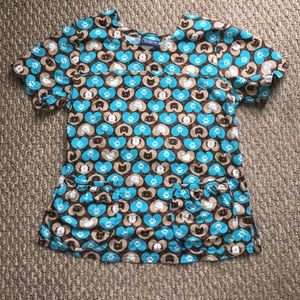 Scrub top- size small
